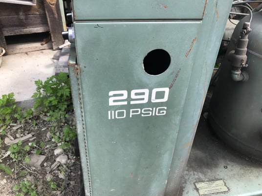 275 cfm, 110 psig, Joy #TA-290 Rotary Screw Compressor, 10 gallon oil sump capacity, twistair - Image 3