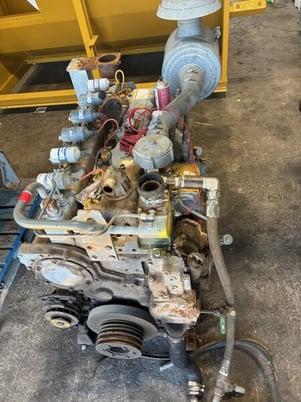 145 HP @ 1800 RPM, Caterpillar #G3306NA, Natural gas used runner, 2008, S/N G608005 - Image 2