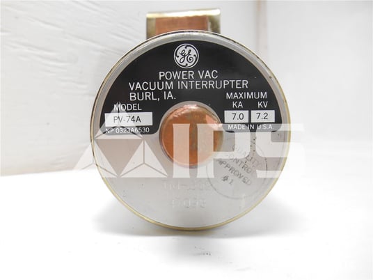 GE Vacuum Interrupter Bottle Assembly For Cr193b, 400 Amps - Image 2