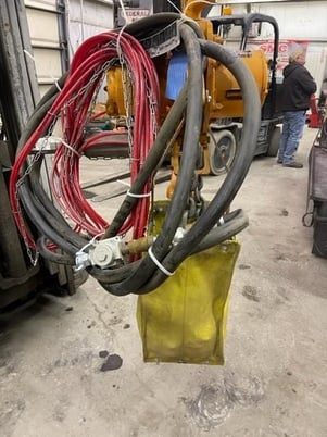 .2 Ton, Harrington #TCR10000, Pneumatic Chain Hoist, S/N 2015-H067C - Image 4