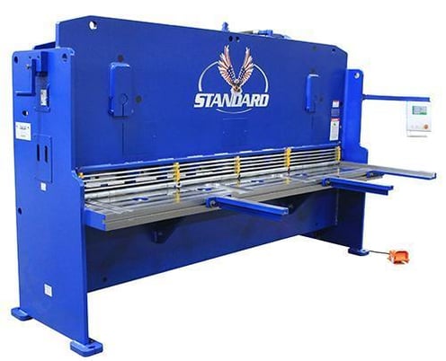 5/8" x 10' Standard #AS625-10, Hydraulic Power Squaring Shear, 130 ton, 60 HP, 8 SPM, NEW - Image 3