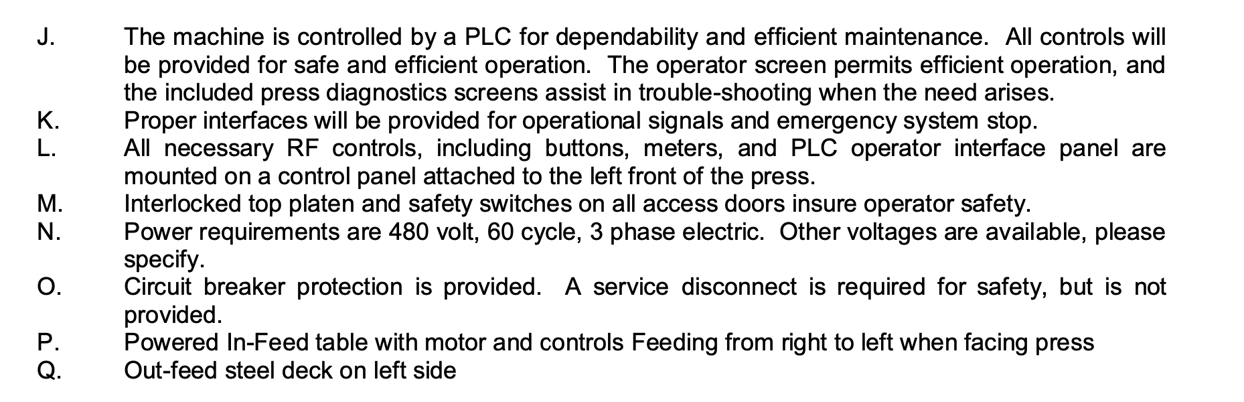 Ogden #RFS-Protech-SL-3660, radio frequency gluer, 2018 - Image 7