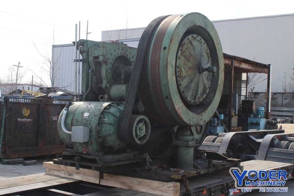 National #10, reducing rolls, 20" roll diameter, 18" roll width, air clutch, 75 HP, #74583 - Image 2