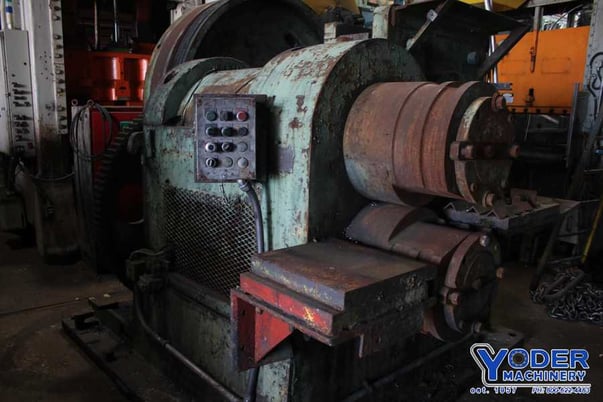 National #10, reducing rolls, 20" roll diameter, 18" roll width, air clutch, 75 HP, #74583 - Image 4