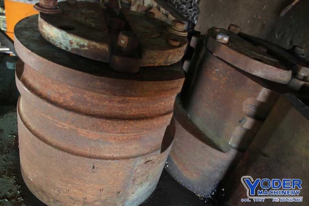 National #10, reducing rolls, 20" roll diameter, 18" roll width, air clutch, 75 HP, #74583 - Image 5