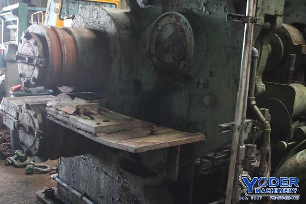 National #10, reducing rolls, 20" roll diameter, 18" roll width, air clutch, 75 HP, #74583 - Image 6