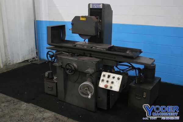 11" x 24" Sharp #SH1124, horizontal surface grinder, hand or hydraulic feed, coolant, #74933 - Image 1