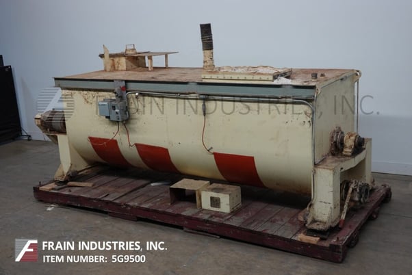 Blommer, 20000 lb, Carbon Steel, chocolate melter, 168" L x 60" W x 63" D vessel, lift off cover, mounted on - Image 5