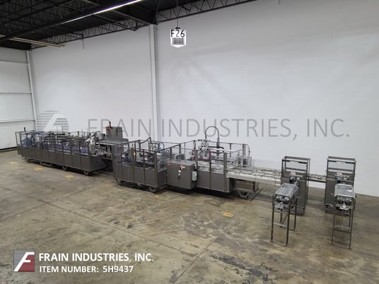 PMI #HS1.15, complete horizontal cookie packaging line, automatic, continuous motion, servo driven, mounted - Image 5