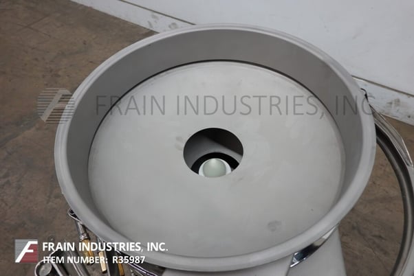 24" Custom Advanced Connections #DM24, separation vibratory sifter, mounted an vibratory pedestal style base - Image 2