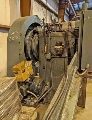 4" x 4" x .5" Williams, angle & bar shear, 100 Ton, foot pedal, air cooled - Image 2