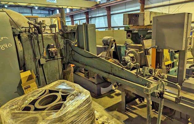 4" x 4" x .5" Williams, angle & bar shear, 100 Ton, foot pedal, air cooled - Image 6