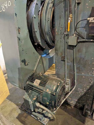 4" x 4" x .5" Williams, angle & bar shear, 100 Ton, foot pedal, air cooled - Image 7