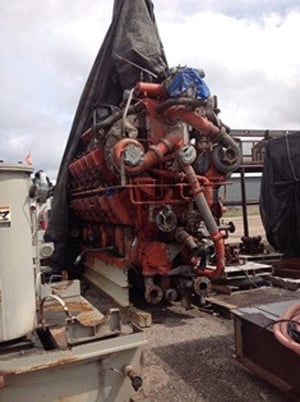 2723 HP @ 1000 RPM, Waukesha #12V-AT25GL Core Engine, S/N C-10472/2, 2007 - Image 3