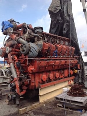 2723 HP @ 1000 RPM, Waukesha #12V-AT25GL Core Engine, S/N C-10472/2, 2007 - Image 4