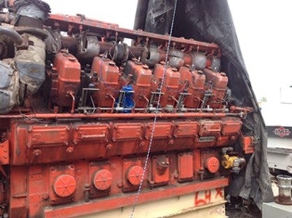 2723 HP @ 1000 RPM, Waukesha #12V-AT25GL Core Engine, S/N C-10472/2, 2007 - Image 7