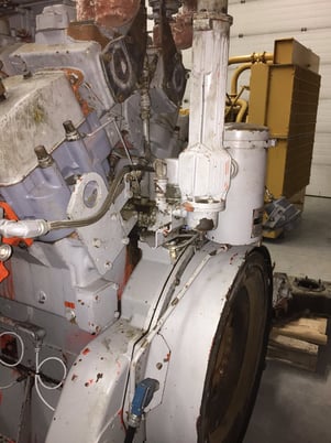 1609 HP @ 1000 RPM, Waukesha #P9390GL, natural gas engine core, S/N C-10929/1 - Image 5