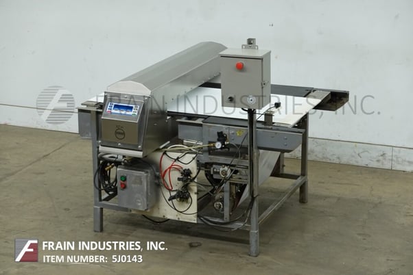 Loma #IQ3, Stainless Steel, metal detector, touch pad controller, start, stop, e-stop push button controls - Image 5