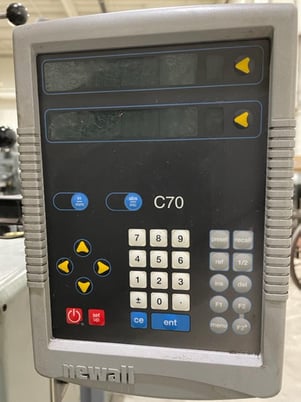 Moore #3, jig grinder, 11" x24" tbl, 11" cross, 18" longitudinal, 10" spdl to column ways, 1972 - Image 2