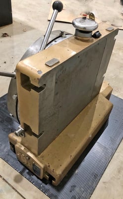 18" Dixi #450P, horizontal & vertical optical precision t-slotted rotary table - Image 3