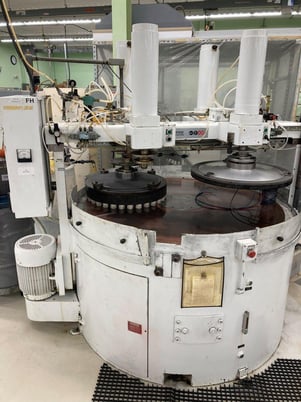60" Speedfam #64BSW, lapping machine, 22" inside ring diameter, 45 RPM, 6" cylindrer diameter, 1999 - Image 1