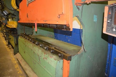 75 Ton, Promecam #RG-75-25, hydraulic power press brake, 8.3' OA, 85" between housing, 15-7/8" throat - Image 3