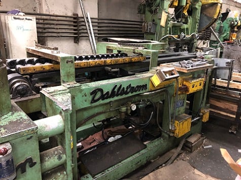 24" x .06" Dahlstrom, Cut To Length Line, 5000 lb., L-R, coil car/ upender, uncoiler, coil straightener, hump - Image 1