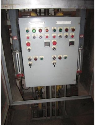 114" width x 110" H Rad-con Wire Bell Annealing Furnace System, 4 bases, 4 furnaces, Natural gas, 1970-1997 - Image 3