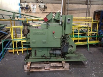 1/8" National, High Speed DSSD Cold Header, 1-1/4" blank, 450 PPM, 3/4" under head, .125" L x 3' W, 1960 - Image 2