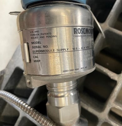 Rosemount #300S1AAM5, Pressure Transmitter - Image 3