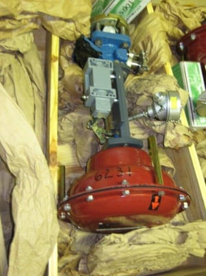 1-1/2" Dedietrich #DN50/32, Glass Lined Valve Assembly, Unused - Image 1