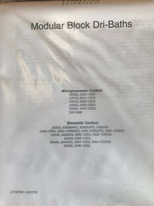 Thermo Scientific #2000Q, Modular Block Dri-bath, Unused - Image 2