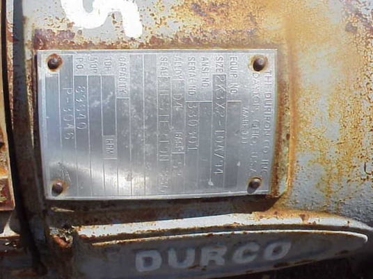 Durco Pump, Pump only. No motor, D4 - Image 3