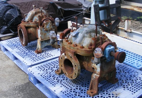 Goulds #3405, 6" x 8.86" Split Case Pumps, Aluminum, - Image 1