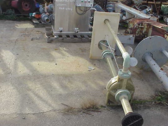 150 GPM @ 70' TDH, Goulds #NH3171, 3" x 2-8" Frp (fiberglass) Pump, 7.5 HP, 1745 RPM, 230/460 V., 8.37" - Image 2