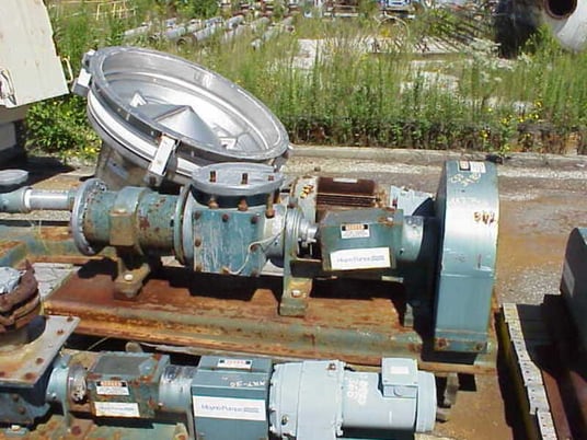 Moyno #SSQ, Trim AAA, Stainless Steel, 10 HP reliance motor, 2.2:1 ratio, 780 RPM output - Image 1