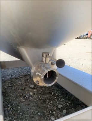 200 gallon Renaissance Industries Stainless Steel Sharpsville Container, Stainless Steel Sanitary Mixing - Image 4