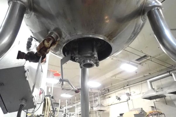 60 gallon Groen #TA-60, Stainless Steel Double Motion Jacketed Mix Kettle, 125 PSI @ 353&deg;F - Image 5