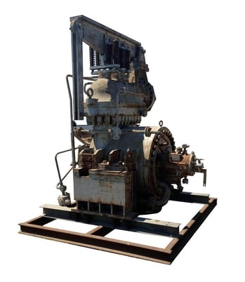 Elliot #SJV-3, Steam Turbine, PSI 875 inlet, PSI 365 exhaust 14300 HP, 3 Stages, 11000 RPM, Non-Condensing - Image 2