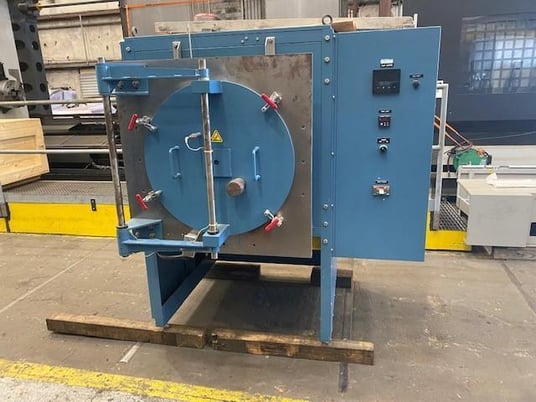 14" Width X 16" H X 23" D TPS Lindberg / MH #52341, Box Furnace, 1100°C ...