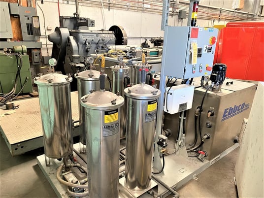 6 GPM @ 80 psi, Ebbco #CLS-138, waterjet closed loop system & ozone generator, 2016 - Image 1