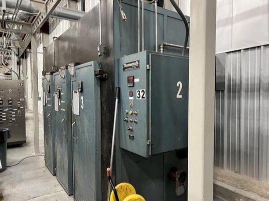 108" width x 72" H x 48" L Thermcraft #OBR-72-108-48-1A, 3 door electric oven, 500&deg;F, 2002 - Image 3