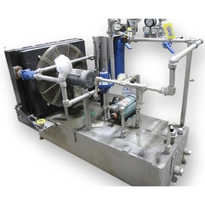 Lubrication Systems Co. LSC Lube Oil Cooler (parts) - Image 1