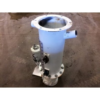 10" Semco Inc., Rotary Valve, w/ Dual Shaft Agitated Hopper - Image 3