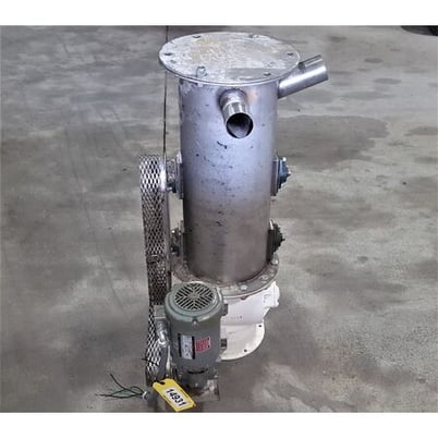 10" x 12" Semco Inc., Rotary Airlock Valve, w/ Dual Shaft Agitated Lump Breaker - Image 3