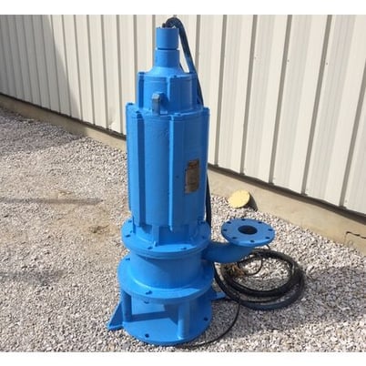 Submersible Pump, 21-1/2" base to outlet flange, 3-3/4" I.D. outlet, 60 HP - Image 2