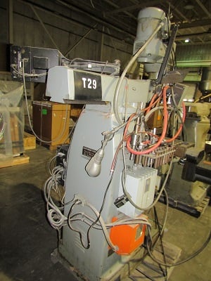 Sharp, vertical mill with Proto Trak MX2 controller, 10" x51" table - Image 3