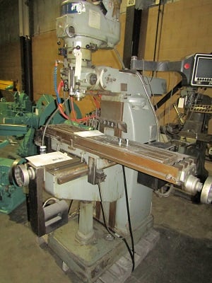 Sharp, vertical mill with Proto Trak MX2 controller, 10" x51" table - Image 5