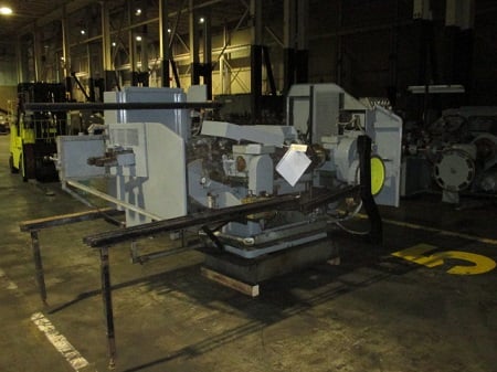 Baird #308, automatic wire former set-up to make u-s, currently set up for 3/16" diameter, 3/4" leg U Nails - Image 4