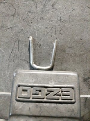 Baird #308, automatic wire former set-up to make u-s, currently set up for 3/16" diameter, 3/4" leg U Nails - Image 5